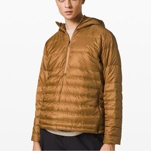 Lululemon - Half Zip Navigation Down Puffer in Tan